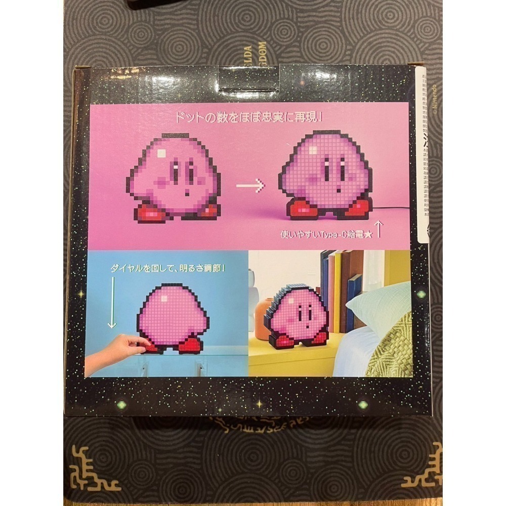 【優格米電玩內湖】【全新現貨】【正版】魂商店 Kirby 卡比 星之卡比 夜燈 小夜燈 公仔 檯燈 提燈 像素-細節圖2