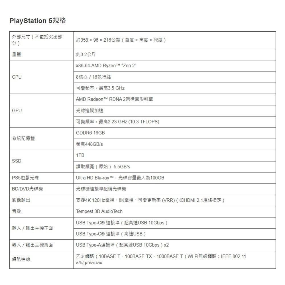 【優格米電玩內湖】【現貨】【PS5】 PS5 光碟版 主機 Slim 新款 薄機 台灣公司貨 保固一年-細節圖4