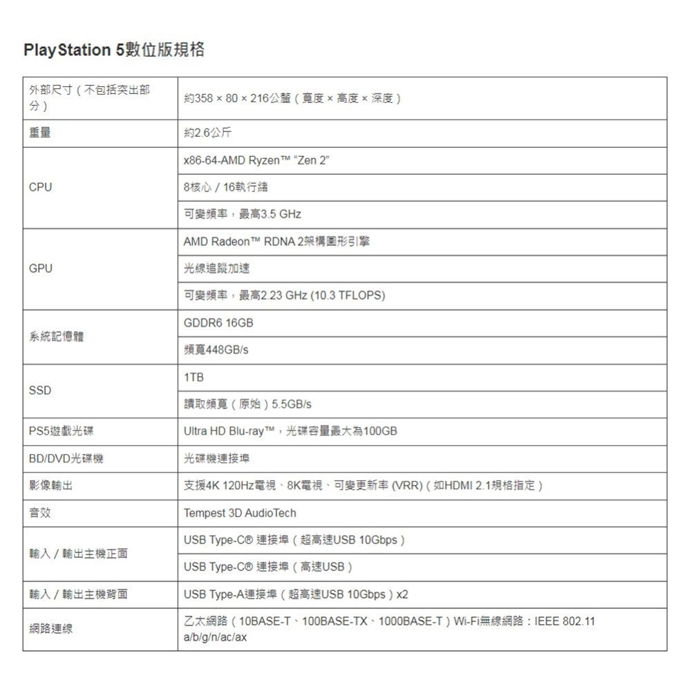 【優格米電玩內湖】【PS5】 PS5 數位版 主機 SLIM Slim slim 新款 薄機 台灣公司貨 保固一年-細節圖4