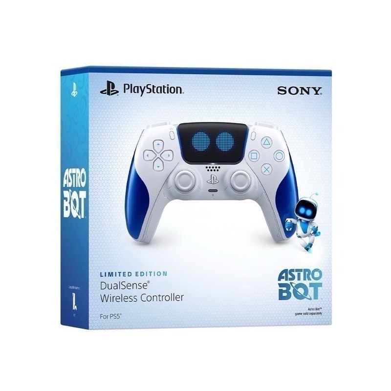 【優格米電玩內湖】【PS5】【全新】圓眼睛 Astro Bot 太空機器人 宇宙機器人 原廠無線控制器 手把 台灣公司貨-細節圖3