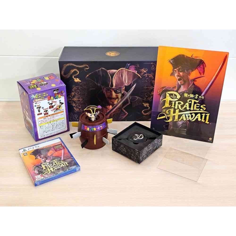 【優格米電玩內湖】【PS4】人中之龍８外傳 夏威夷海盜 一般版 真島吾朗全套收藏盒《中文版》-細節圖2