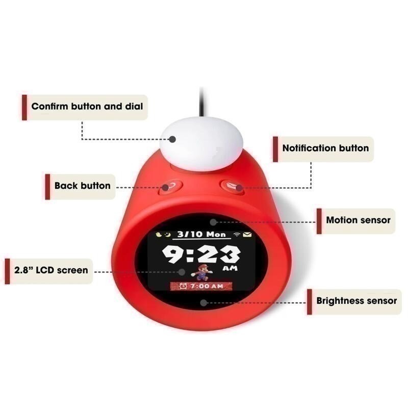 【優格米電玩內湖】【台灣公司貨】【NS】任天堂鬧鐘 音響鬧鐘 Nintendo Sound Clock Alarmo-細節圖8