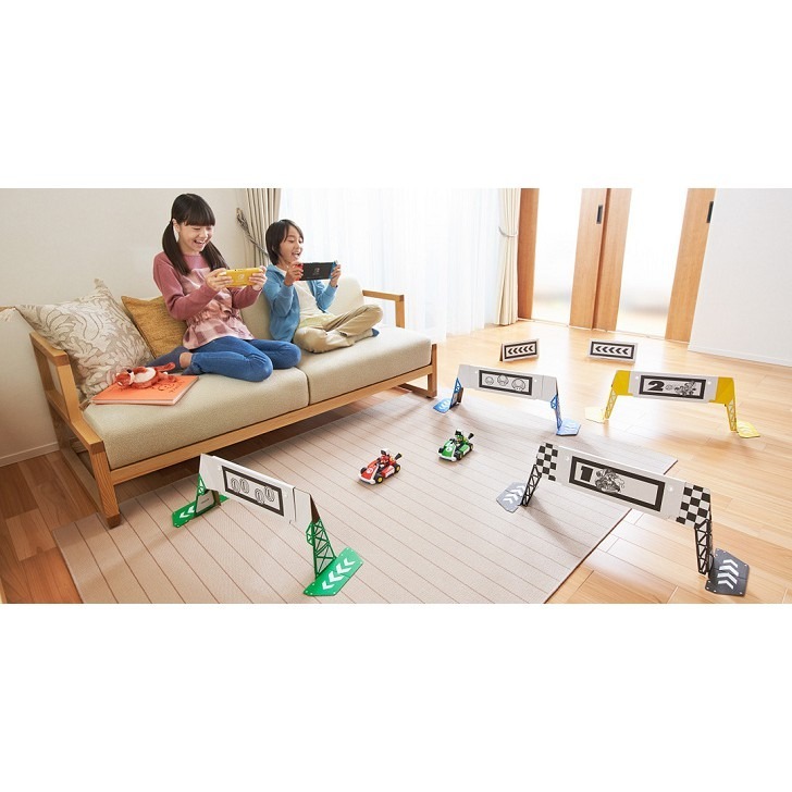 【優格米電玩內湖】【NS】瑪利歐賽車實況：家庭賽車場 (實體遙控車 AR 電玩遊戲) 瑪利歐 路易吉-細節圖4