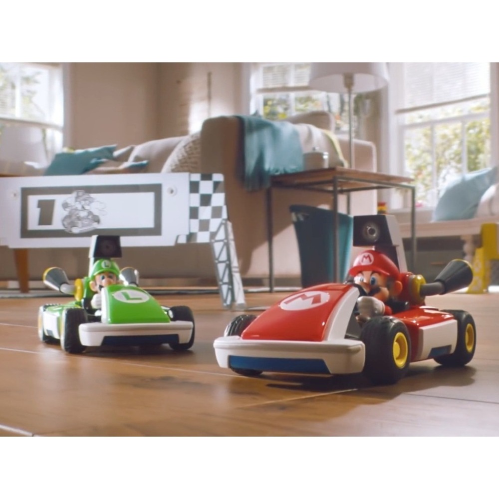 【優格米電玩內湖】【NS】瑪利歐賽車實況：家庭賽車場 (實體遙控車 AR 電玩遊戲) 瑪利歐 路易吉-細節圖7