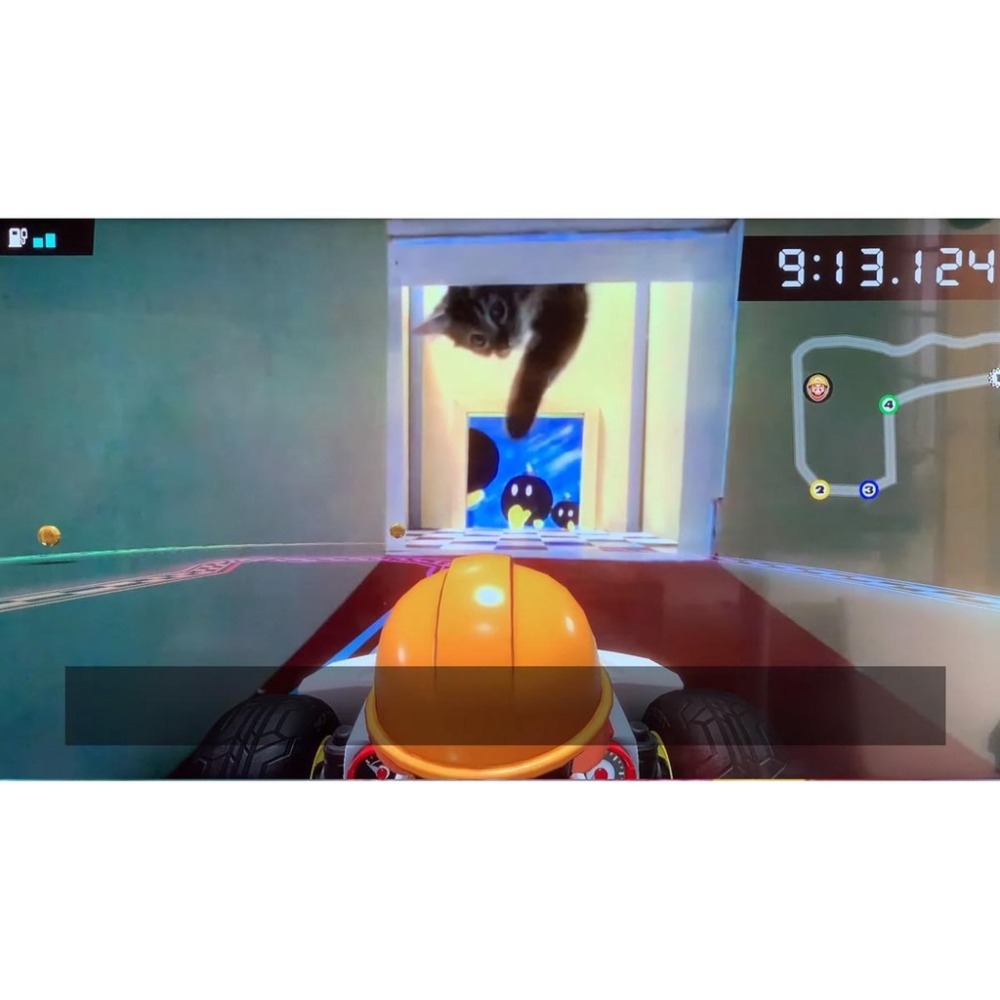 【優格米電玩內湖】【NS】瑪利歐賽車實況：家庭賽車場 (實體遙控車 AR 電玩遊戲) 瑪利歐 路易吉-細節圖8