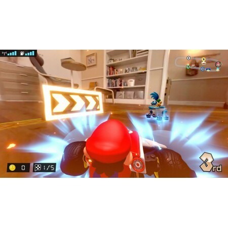 【優格米電玩內湖】【NS】瑪利歐賽車實況：家庭賽車場 (實體遙控車 AR 電玩遊戲) 瑪利歐 路易吉-細節圖9