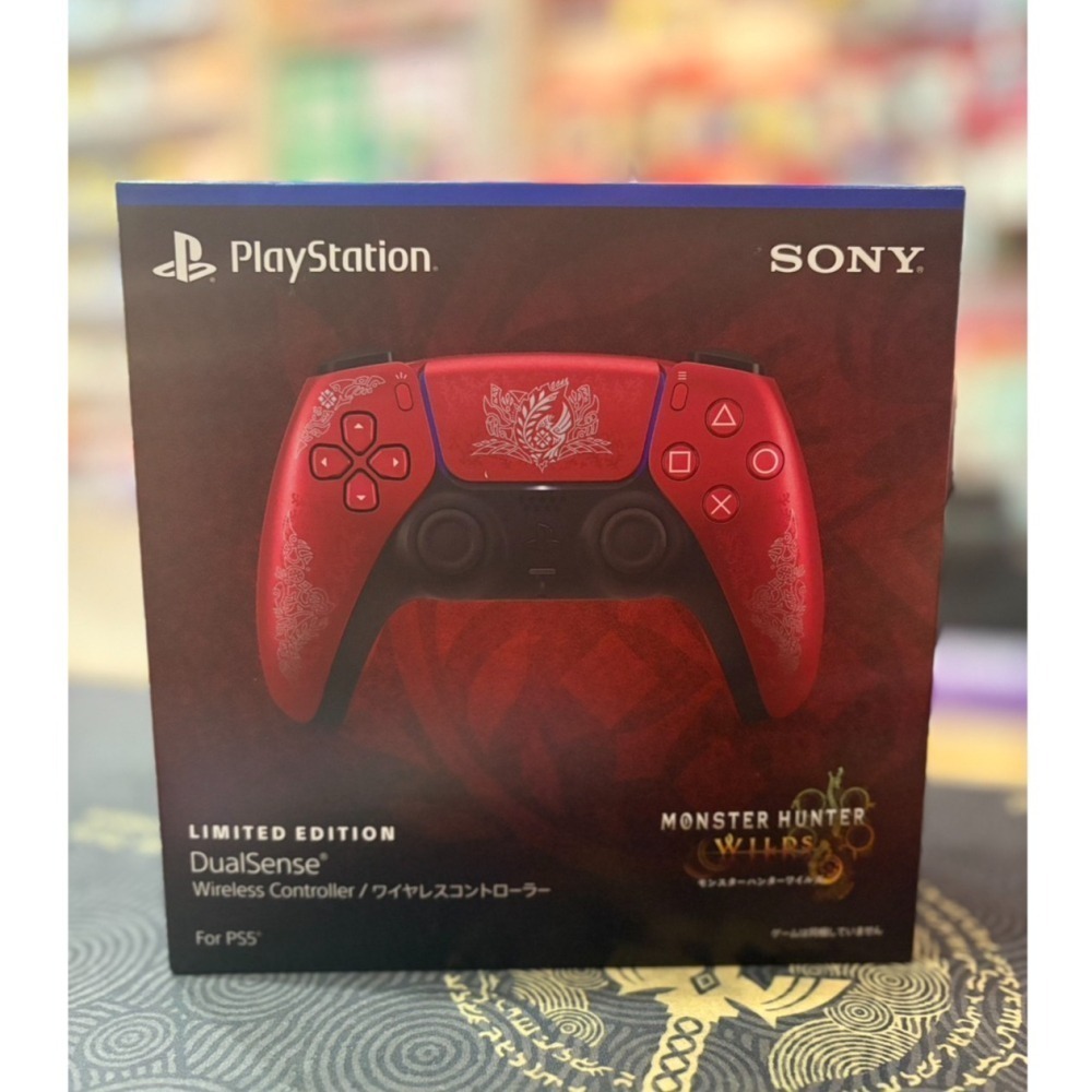 【優格米電玩內湖】【周邊】【PS5】DualSense 手把 控制器 魔物獵人 荒野 限量版 日本公司貨-細節圖2