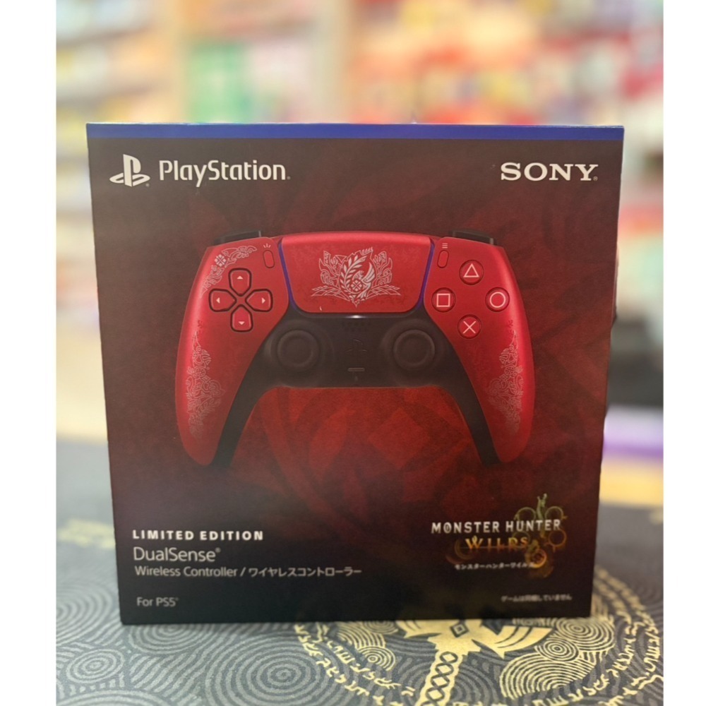 【優格米電玩內湖】【周邊】【PS5】DualSense 手把 控制器 魔物獵人 荒野 限量版 日本公司貨-規格圖7