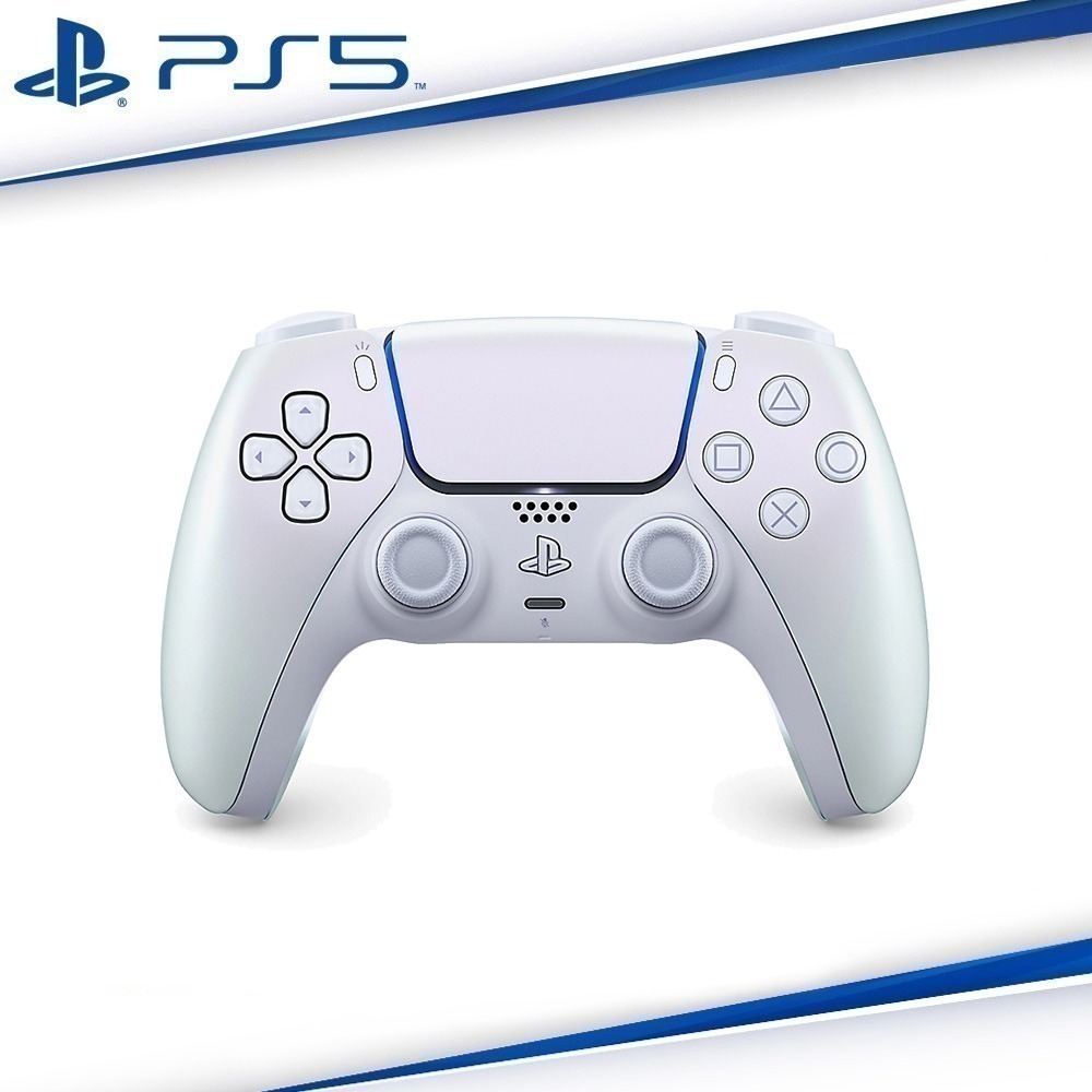 【優格米電玩內湖】【PS5】【全新】閃耀珍珠白 原廠 無線控制器 手把