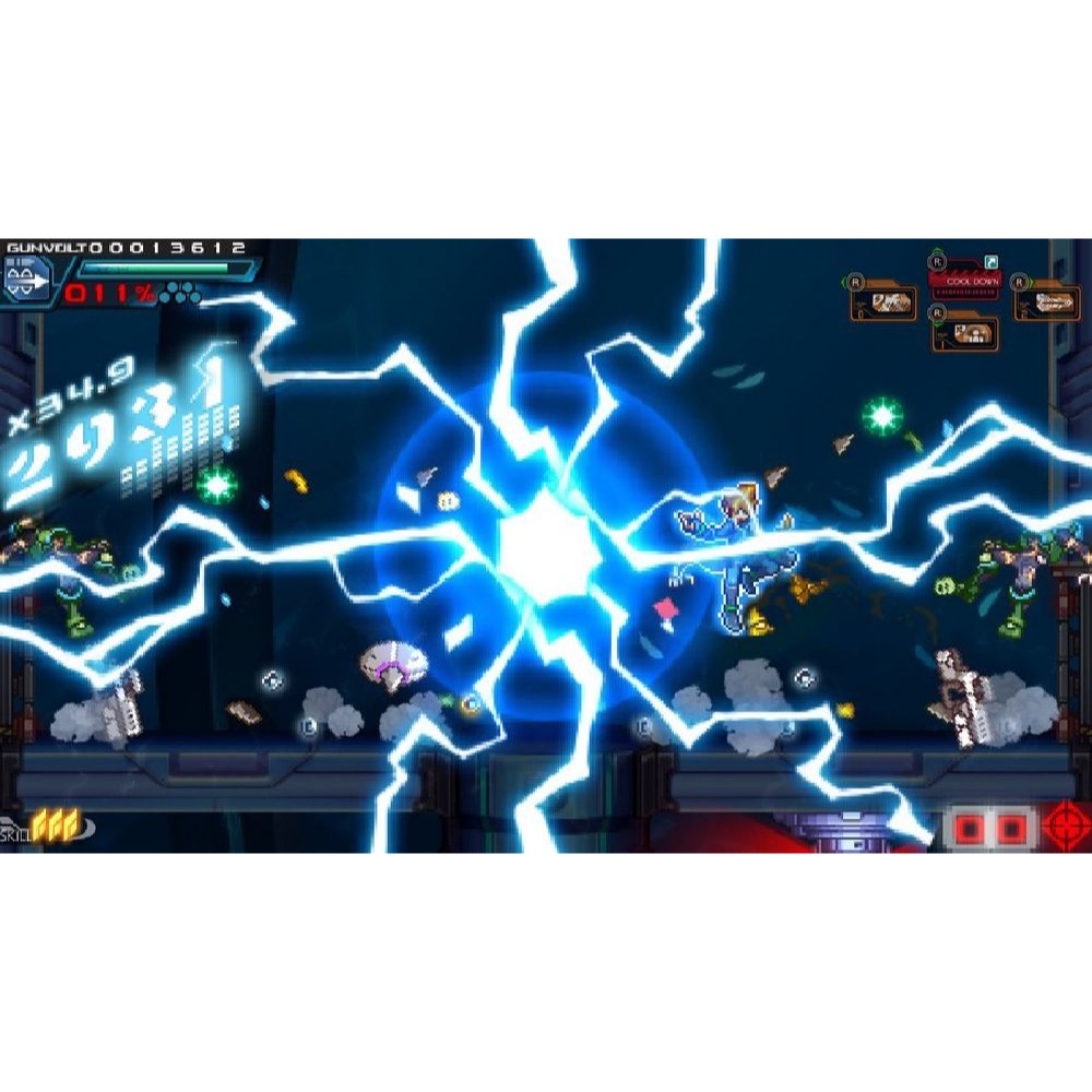 【優格米電玩內湖】【預購】【NS】蒼藍雷霆 GUNVOLT 三稜合極 10周年紀念完全限定版 BOX《中文版》-細節圖7