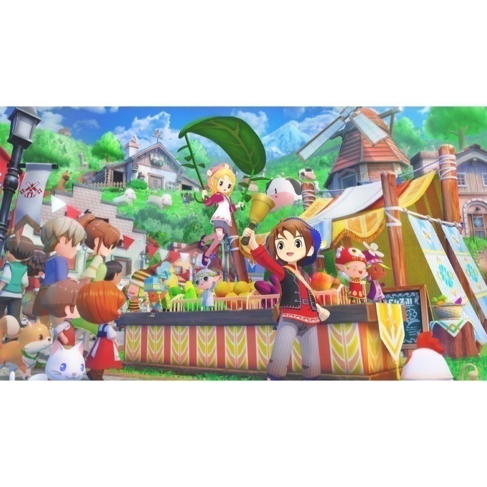 【優格米電玩內湖】【NS2】牧場物語 來吧！風之繁華市集 一般版《中文版》-細節圖2