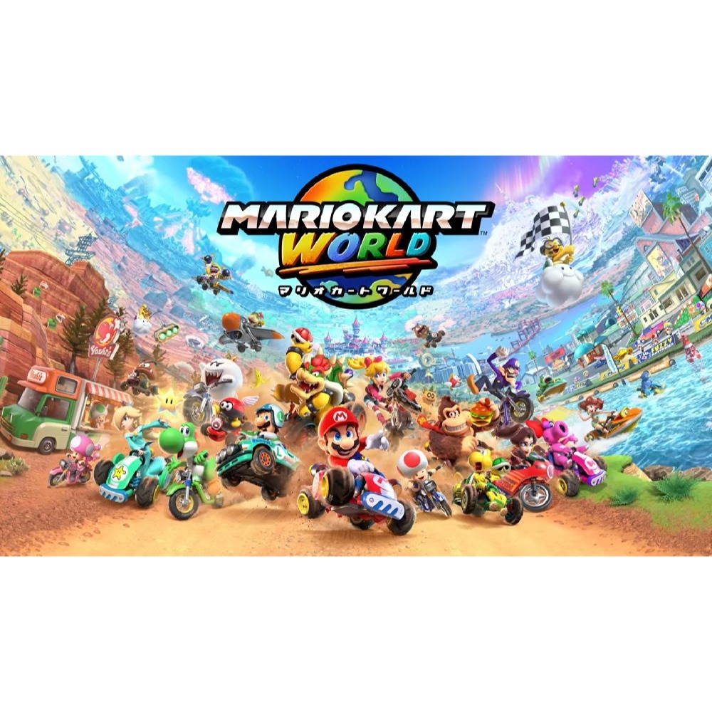 【優格米電玩內湖】【預購】【NS2】瑪利歐賽車世界《中文版》-預計2025年7-9月發售-細節圖5