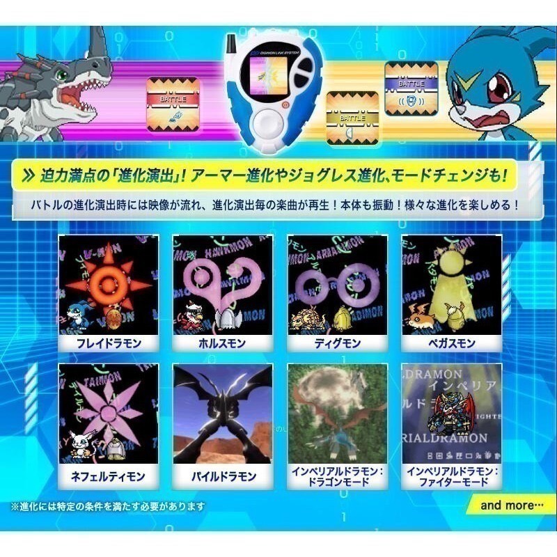 【優格米電玩內湖】【全新】代理版 怪獸對打機 D3 數碼寶貝 偵測與發現 25周年色彩進化 DX套組 機甲龍獸色 D-3-細節圖6