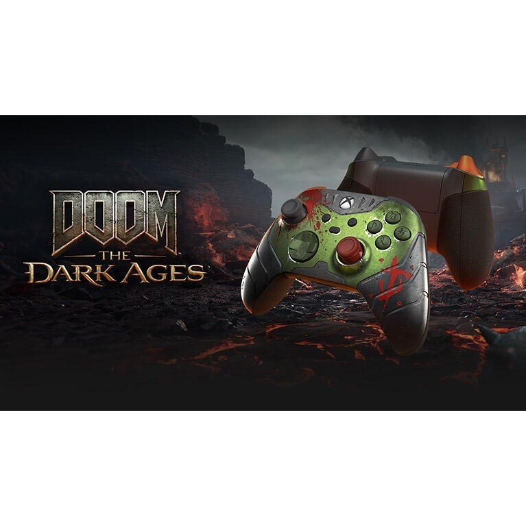 【優格米電玩內湖】【周邊】【PC】【XBOX】XBOX SERIES 無線控制器 手把 毀滅戰士 黑暗時代 限量版