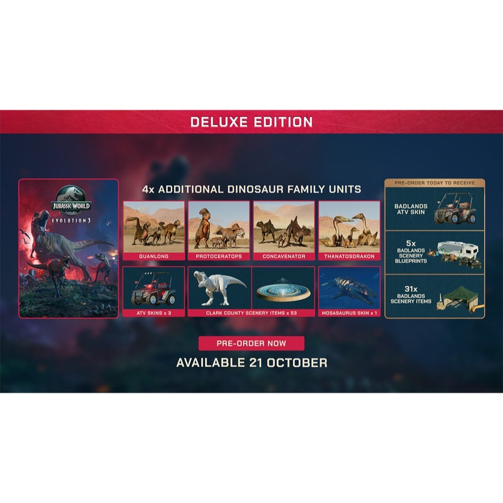 【優格米電玩內湖】【預購】【PS5】侏羅紀世界：進化3《中文版》-細節圖2