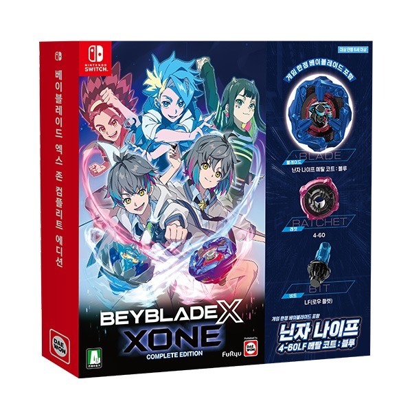 【優格米電玩內湖】NS Switch 戰鬥陀螺X XONE 完整版 中文版-規格圖7