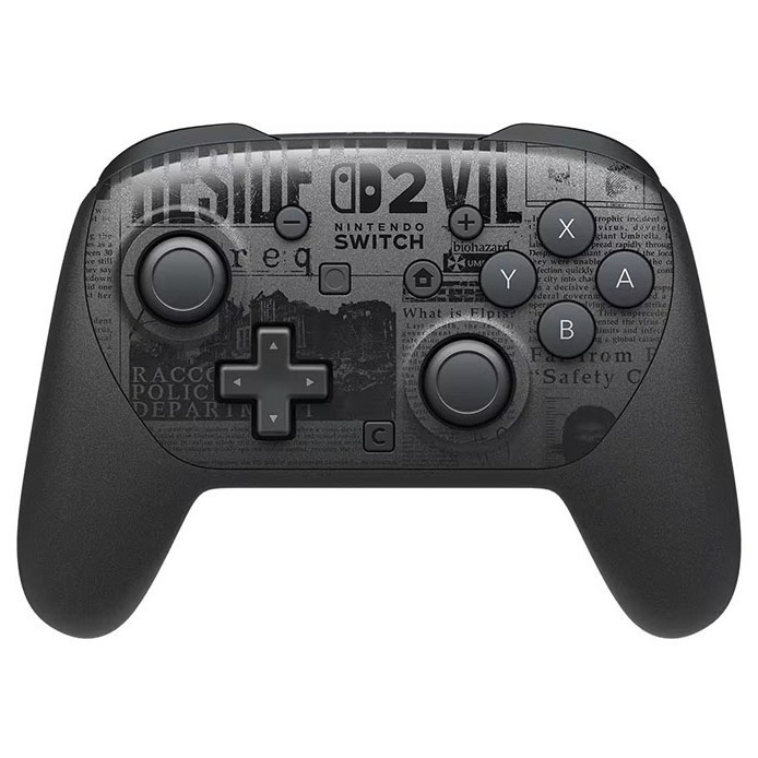 【優格米電玩內湖】【NS】Nintendo Switch 2 Pro控制器 惡靈古堡9 安魂曲 特別版 手把-細節圖2