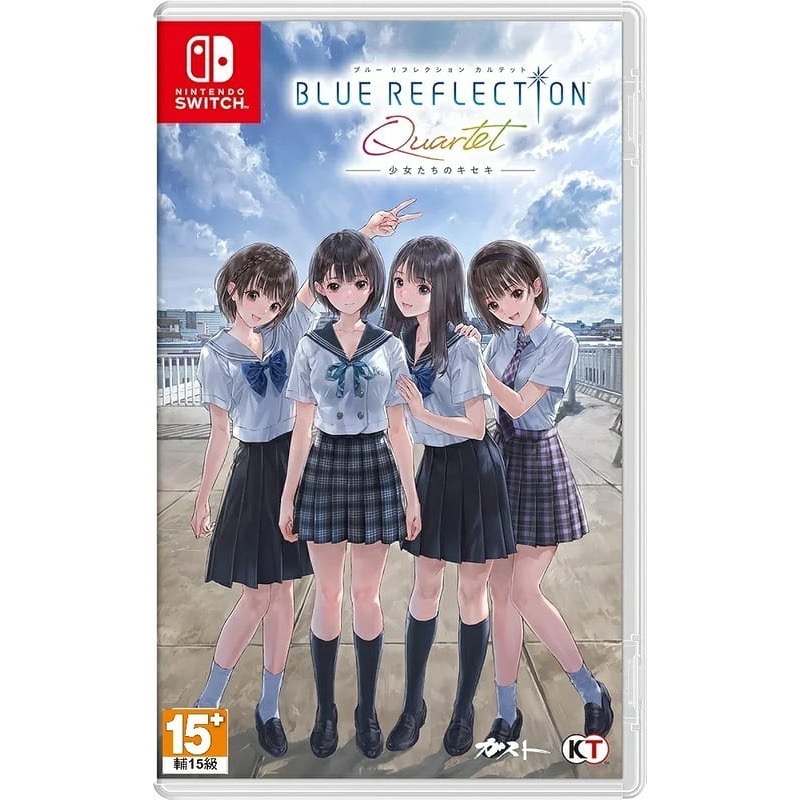 【優格米電玩內湖】【預購】NS Switch Blue Reflection Quartet 少女們的奇蹟 特典版 中文-細節圖2