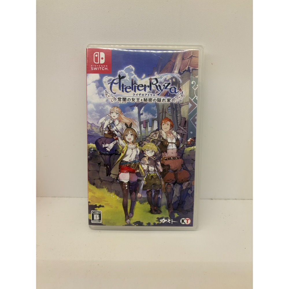 【優格米電玩內湖】2手 二手 中古 NS Switch 萊莎的鍊金工房 ～常闇女王與秘密藏身處～ 中文版-規格圖2