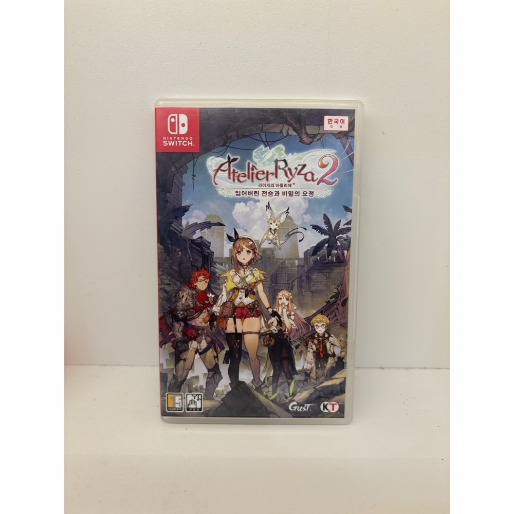 【優格米電玩內湖】2手 二手 中古 NS Switch 萊莎的鍊金工房2 ～失落傳說與秘密妖精～ 中文版-規格圖2