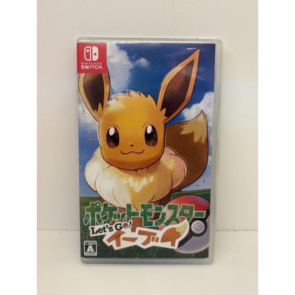 【優格米電玩內湖】2手 二手 中古 NS Switch 精靈寶可夢 伊布 LET＇S GO 伊布 中文版 精靈寶可夢伊布