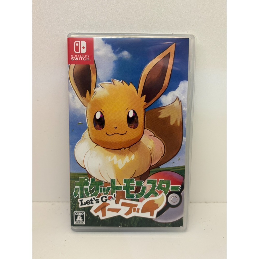 【優格米電玩內湖】2手 二手 中古 NS Switch 精靈寶可夢 伊布 LET＇S GO 伊布 中文版 精靈寶可夢伊布-規格圖2
