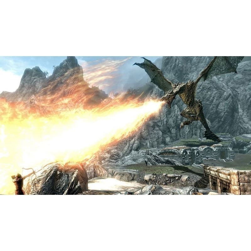 【優格米電玩內湖】NS Switch 上古卷軸5 上古卷軸 5 無界天際 中文版 上古捲軸-細節圖3