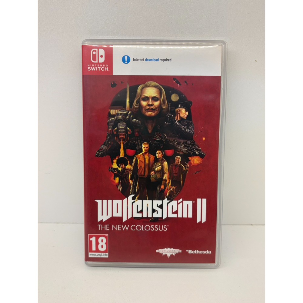 【優格米電玩內湖】2手 二手 中古 NS Switch 德軍總部 2 德軍總部2 新巨像 中文版-規格圖2