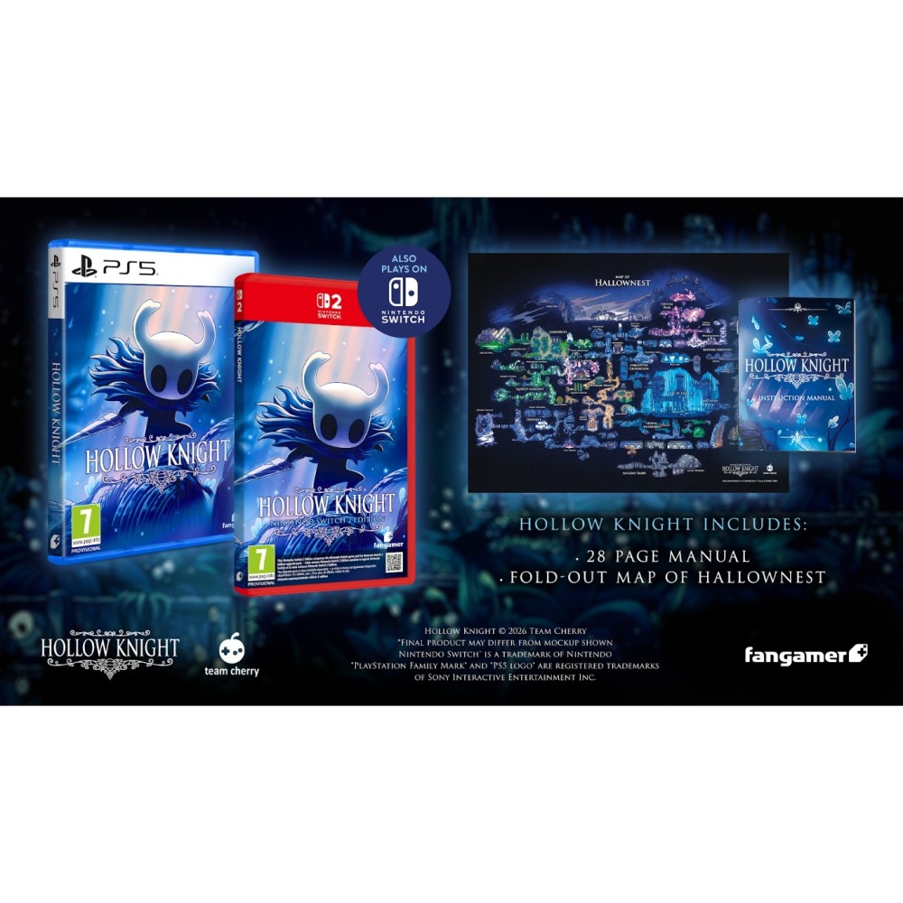 【優格米電玩內湖】【預購】NS Switch NS2 Switch2 空洞騎士 窟窿騎士 中文版 2026-10-16上-細節圖2
