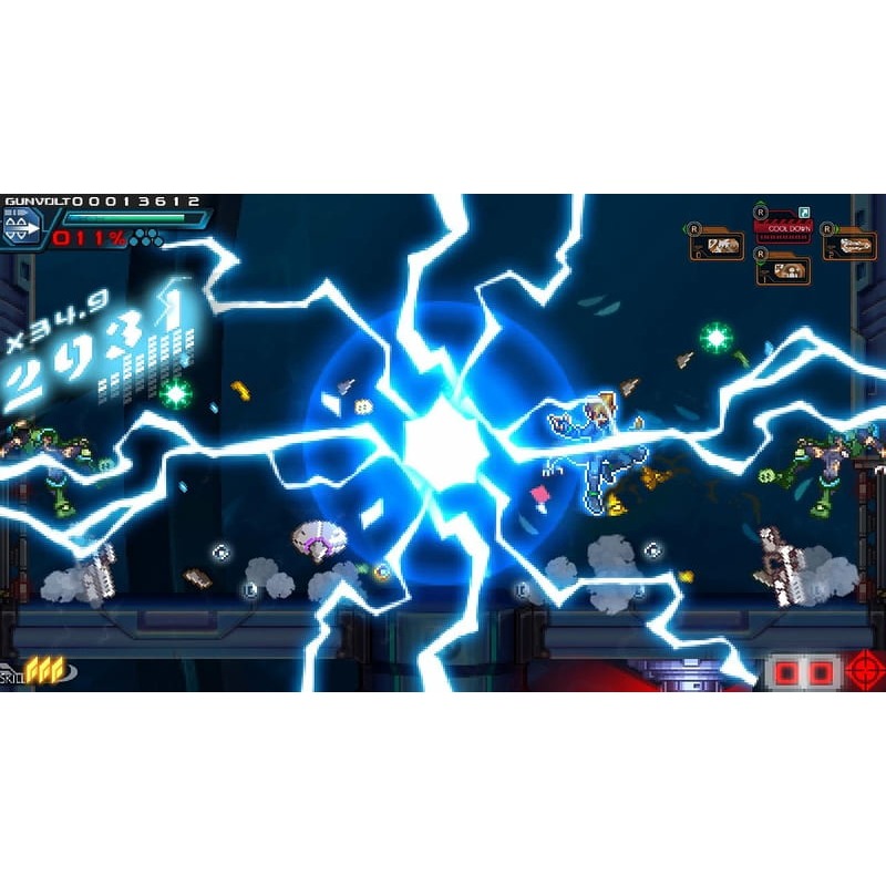 【優格米電玩內湖】【預購】NS2 Switch2 蒼藍雷霆 GUNVOLT 三稜合極 限定版 中文版 10-22上市-細節圖5