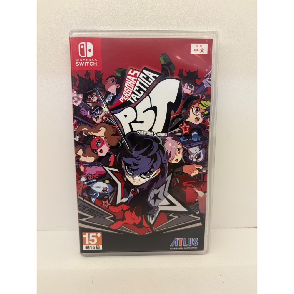 【優格米電玩內湖】2手 二手 中古 NS Switch 女神異聞錄5 戰略版 P5T 中文版 女神異聞錄 5-規格圖2