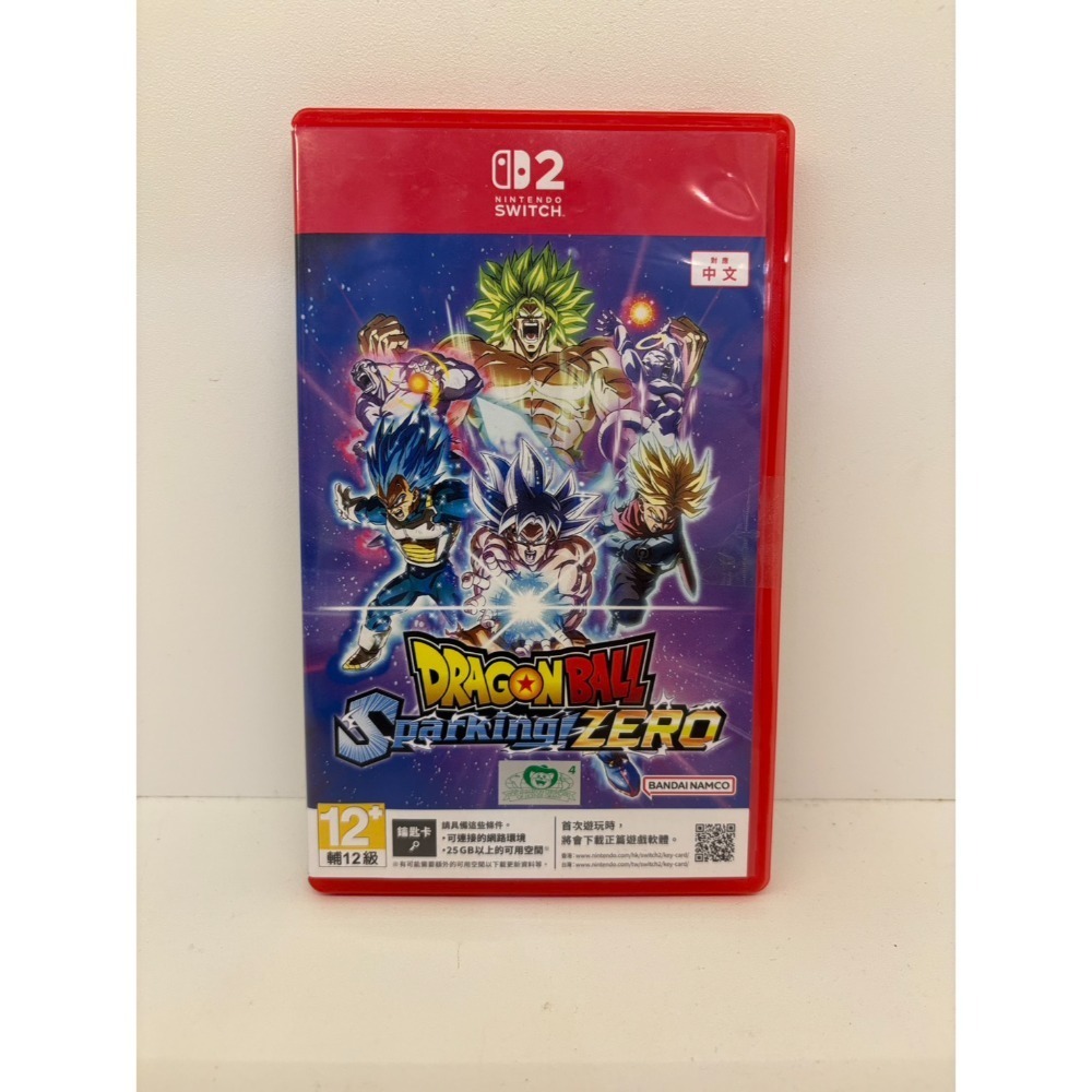 【優格米電玩內湖】2手 二手 中古 NS2 Switch2 七龍珠 電光炸裂！ZERO 中文版 電光炸裂ZERO-規格圖2