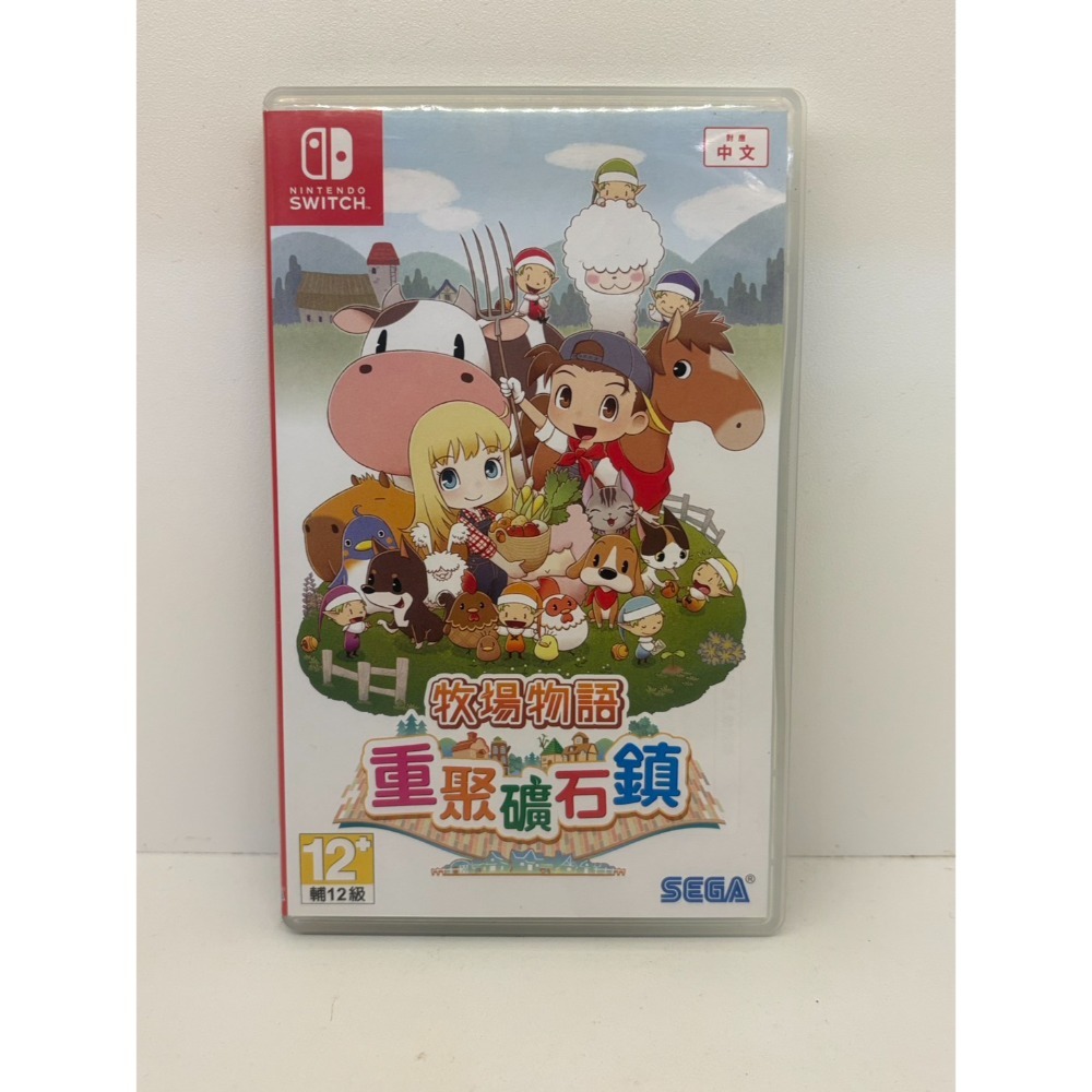 【優格米電玩內湖】2手 二手 中古 NS Switch 牧場物語 重聚礦石鎮 中文版-規格圖2