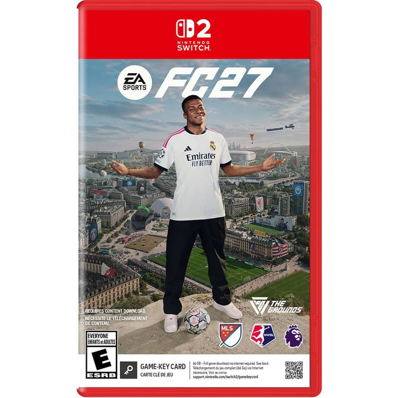 【優格米電玩內湖】【預購】NS2 Switch2 EA SPORTS FC 27 中文版 鑰匙卡 FC27