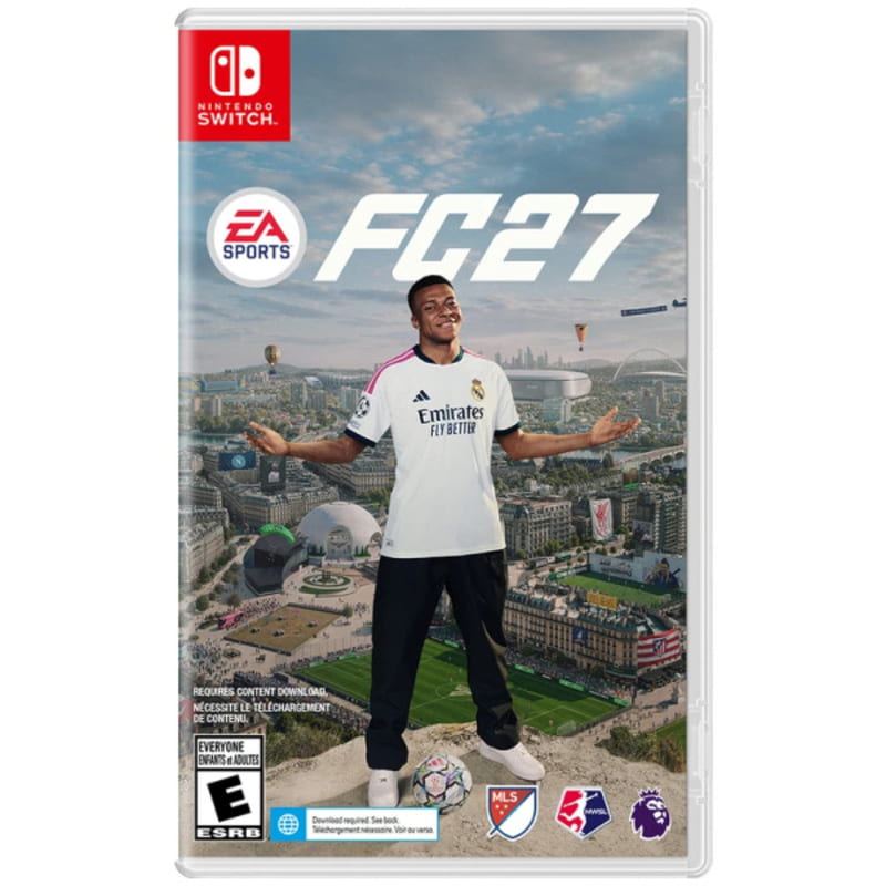 【優格米電玩內湖】【預購】NS Switch EA SPORTS FC 27 中文版 FC27