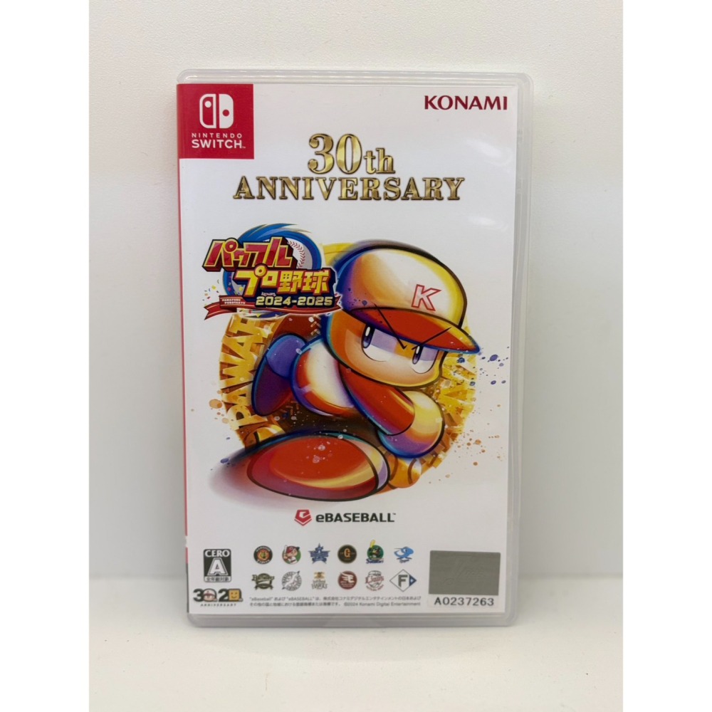 【優格米電玩內湖】2手 二手 中古 NS Switch 實況野球 2024-2025 日文版 實況野球2024-2025