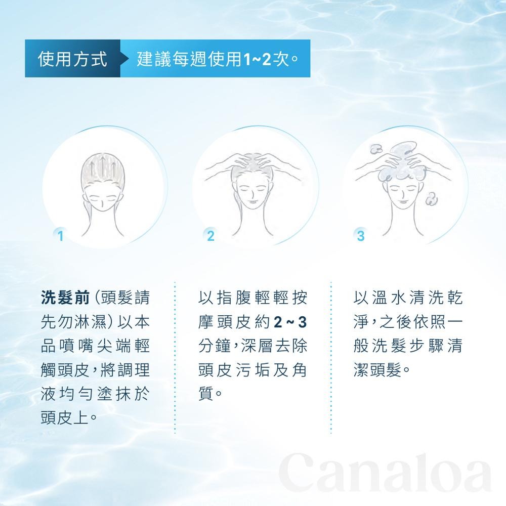 【Jollyard 潔麗雅】Canaloa 頭皮沁涼角質調理液 150ml-細節圖4