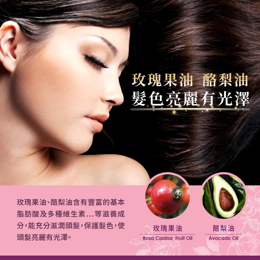 【Jollyard 潔麗雅】古典玫瑰魅麗洗潤髮組 (洗髮露 300ml+潤護髮霜210g)-細節圖4