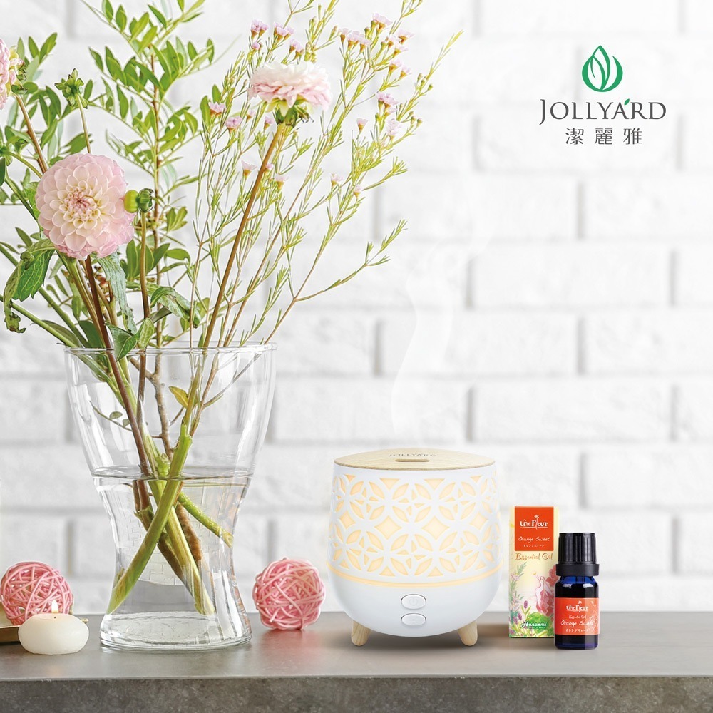 JOLLYARD(潔麗雅) 花語水氧機+ 甜橙精油 10ml-細節圖2