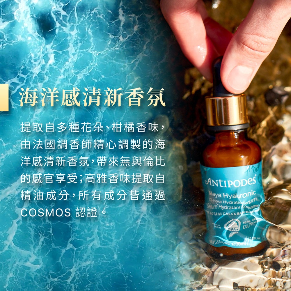 【Jollyard 潔麗雅】安緹芃 褐藻玻尿酸保濕精華液 30ml-細節圖7