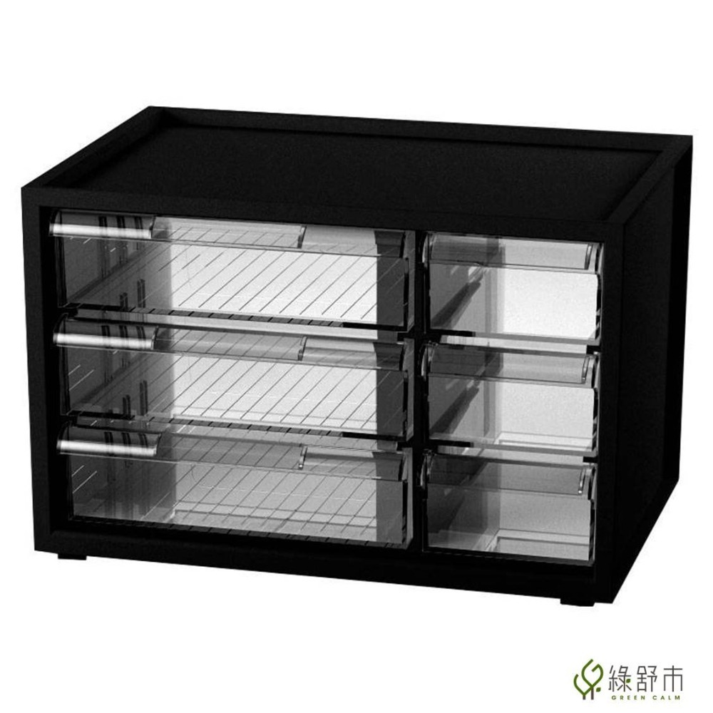 【樹德】小幫手零件分類箱(6抽)｜A9-306 ｜桌上收納｜分類盒｜收納箱｜置物盒｜超商取件限4入-細節圖6