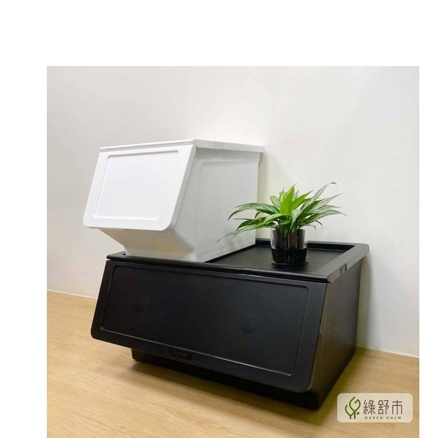 【樹德】Iivinbox家用整理箱｜收納箱｜置物櫃｜黑色白色沙色軍綠色｜MHB-23｜整理箱｜收納盒｜超商取件限1入-細節圖2