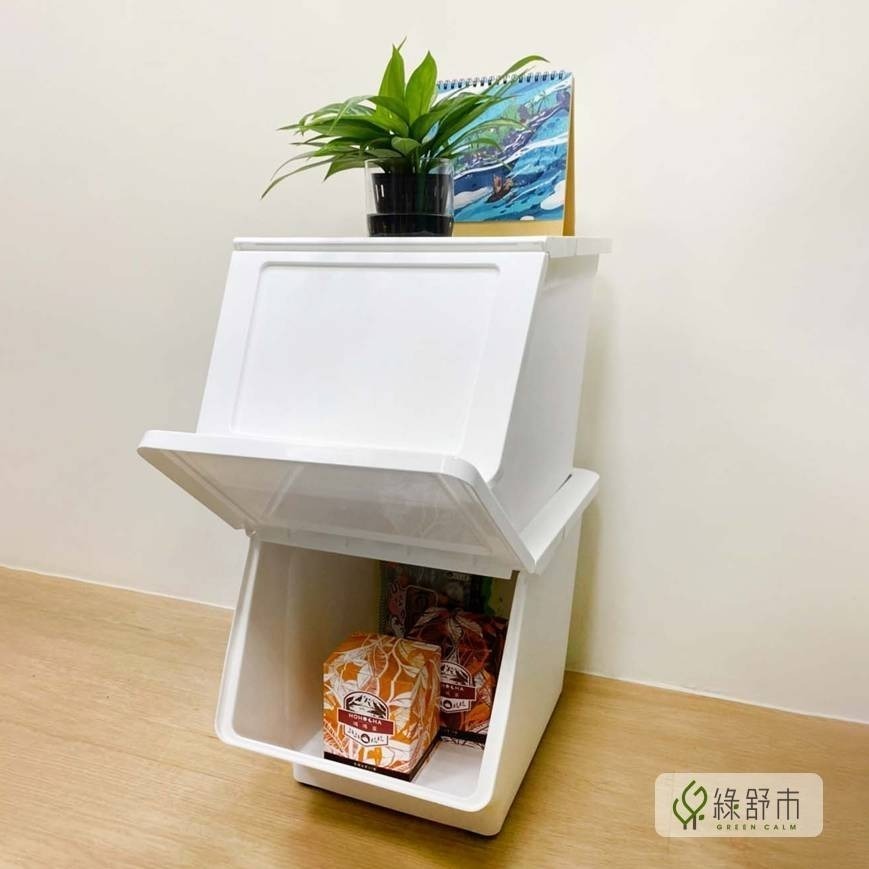 【樹德】Iivinbox家用整理箱｜收納箱｜置物櫃｜黑色白色沙色軍綠色｜MHB-23｜整理箱｜收納盒｜超商取件限1入-細節圖3