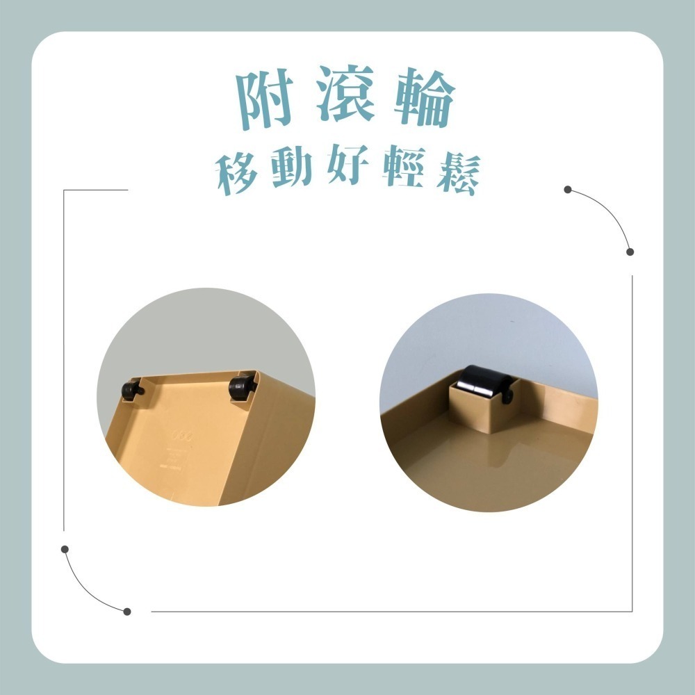 【樹德】Iivinbox家用整理箱｜收納箱｜置物櫃｜黑色白色沙色軍綠色｜MHB-23｜整理箱｜收納盒｜超商取件限1入-細節圖7