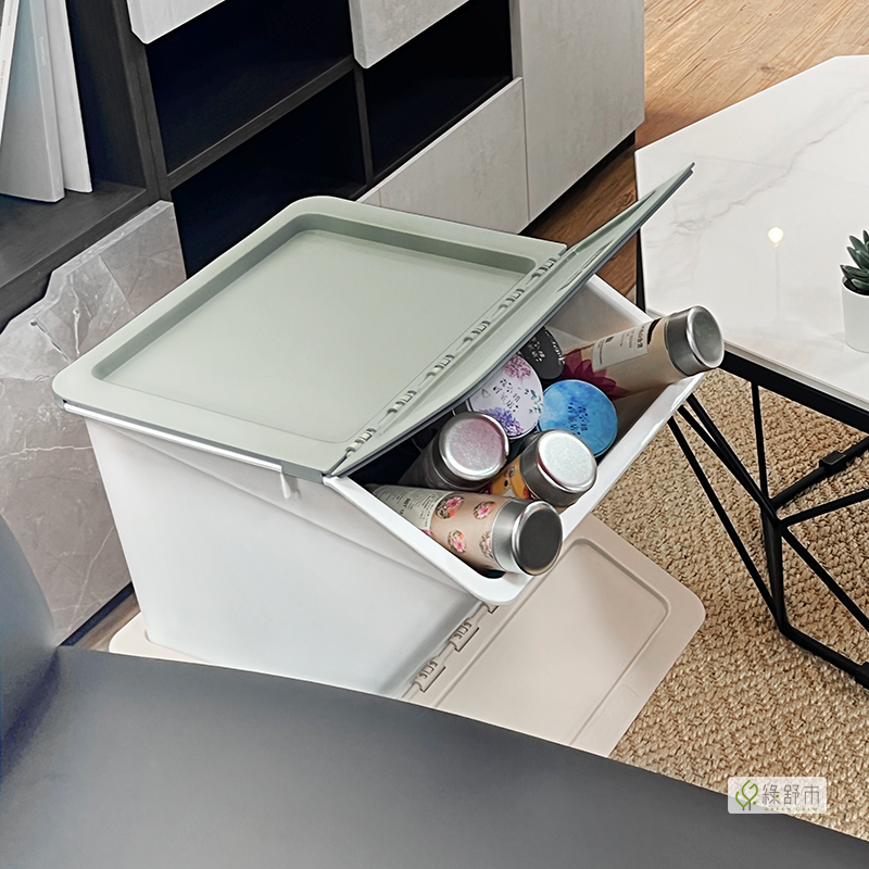 【樹德】大嘴鳥家用整理箱（大型）｜收納箱｜收納盒｜MHB-3741｜置物箱｜整理箱｜置物櫃｜-細節圖8