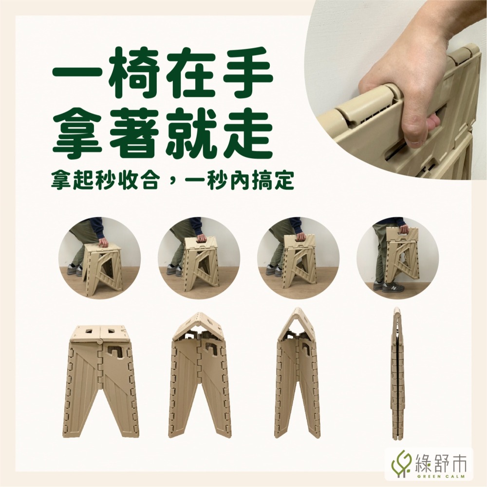 【樹德】貨櫃小折凳｜摺疊椅｜折疊椅｜露營折疊椅｜CH-40｜椅子｜椅凳｜台灣製造.工業風.輕便.可收折.-細節圖2