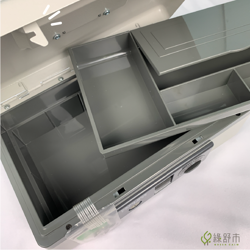 【韓國製造】BSM密碼手提金庫（附鑰匙）｜保險箱｜錢箱｜收銀箱｜保管箱｜招財｜A230-2｜超商取件限2入-細節圖4