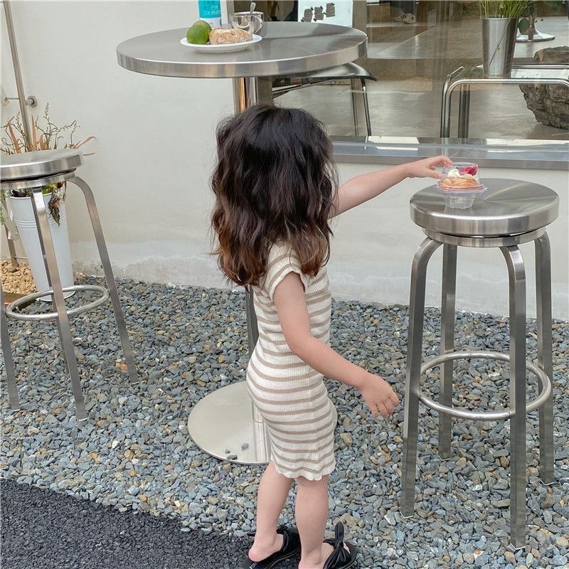 女童條紋洋裝-細節圖4