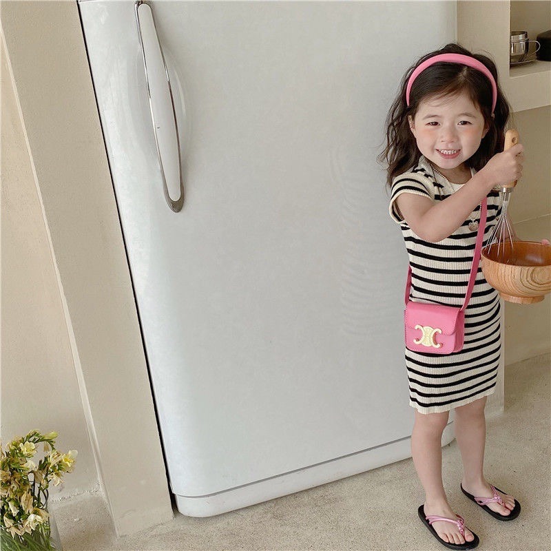 女童條紋洋裝-細節圖5