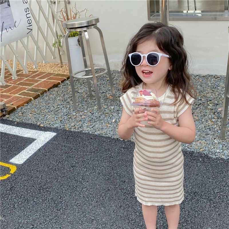 女童條紋洋裝-細節圖6